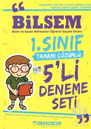 Bilsem 1. Sınıf 5\'li Deneme Seti