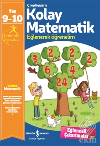 Çıkartmalarla Kolay Matematik (9-10 Yaş)