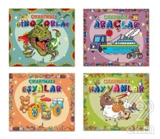 Çıkartmalı Kitaplar Seti (4 Kitap Takım)