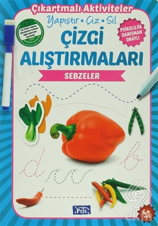 Çizgi Alıştırmaları - Sebzeler