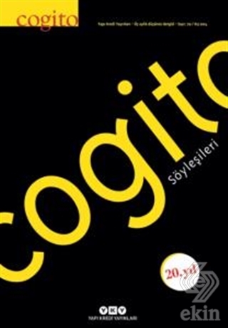 Cogito Sayı: 79 Cogito Söyleşileri