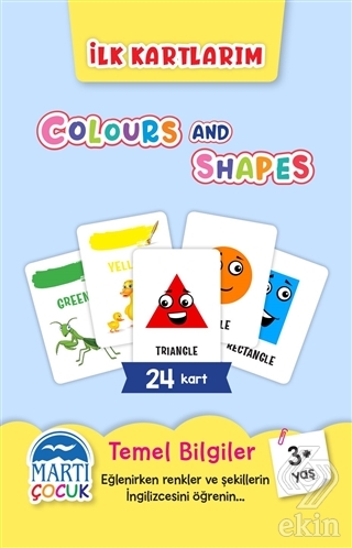 Colours and Shapes - İlk Kartlarım
