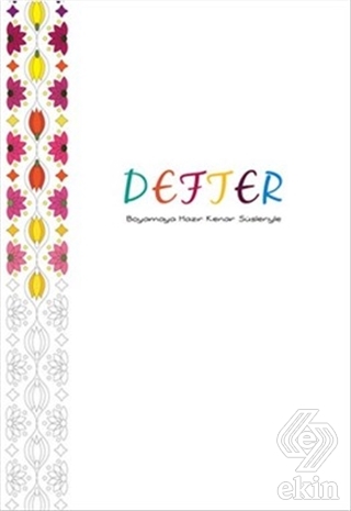 Defter - Boyamaya Hazır Kenar Süsleriyle