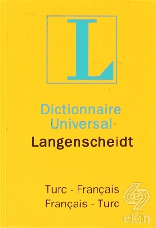 Dictionnaire Universal Langenscheidt Turc - França