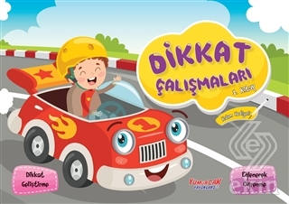 Dikkat Çalışmaları 1. Kitap (Kalem Hediyeli)