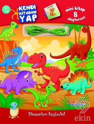 Dinozorları Keşfedin! - Kendi Kitabını Yap