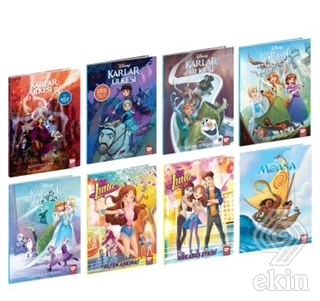 Disney Çizgi Klasikleri Kız Çocuk Seti (8 Kitap Ta
