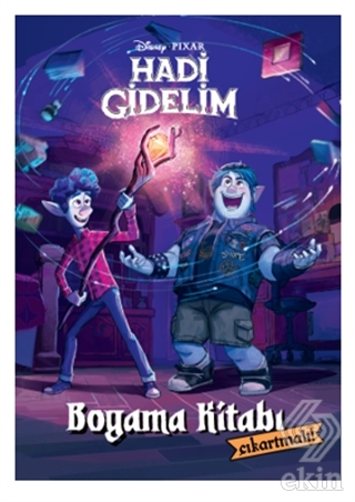 Disney Pixar Hadi Gidelim Çıkartmalı Boyama Kitabı