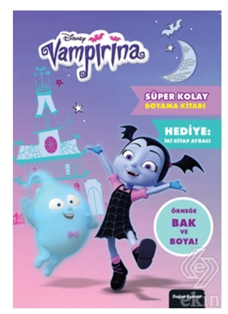 Disney Vampirina Süper Kolay Boyama Kitabı