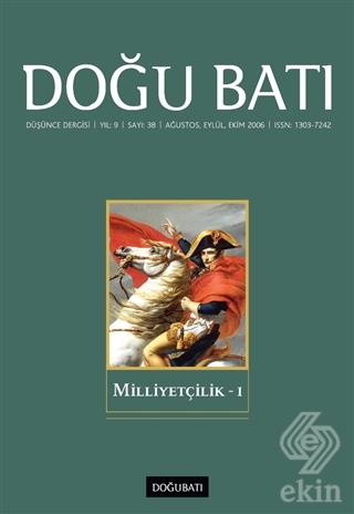 Doğu Batı Düşünce Dergisi Sayı: 38 Milliyetçilik 1