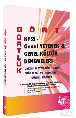 Dört Dörtlük KPSS-B Denemeleri