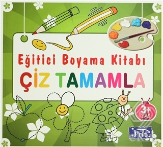 Eğitici Boyama Kitabı - Çiz Tamamla