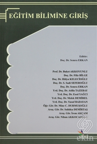 Eğitim Bilimine Giriş