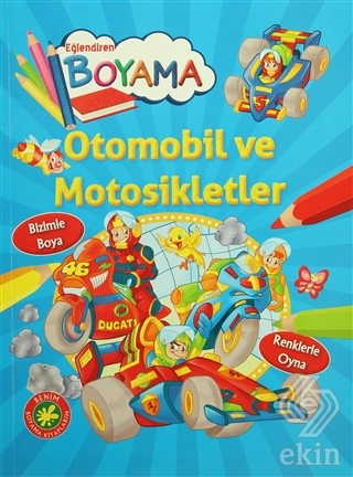 Eğlendiren Boyama - Otomobil ve Motosikletler
