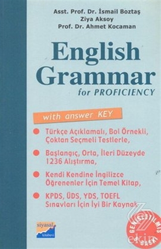 English Grammar for Proficiency With Answer Key /
