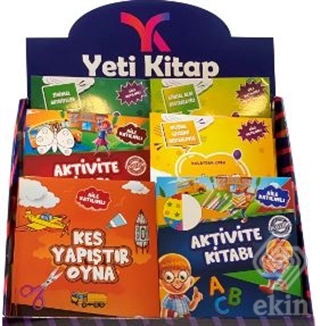 Etkinlik Kitapları Standı (120 Kitap - 10 Çeşit)
