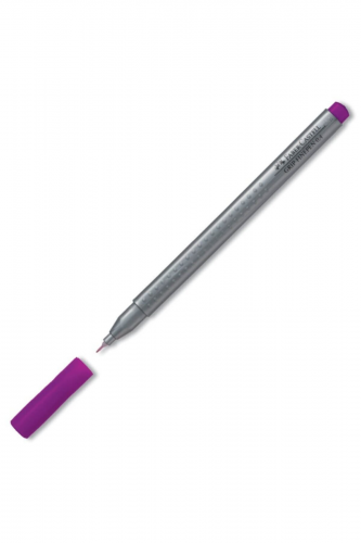 Faber-Castell 1516 Grip Finepen 0.4mm, Açık Mor