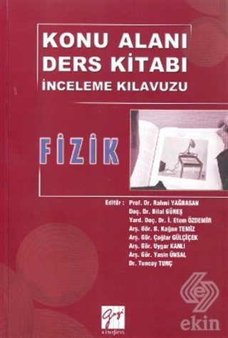 Fizik - Konu Alanı Ders İnceleme Kılavuzu