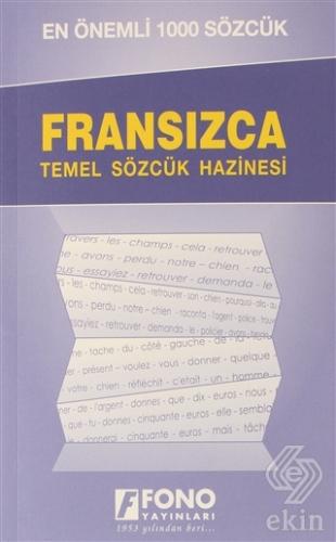 Fransızca Temel Sözcük Hazinesi - En Önemli 1000 S