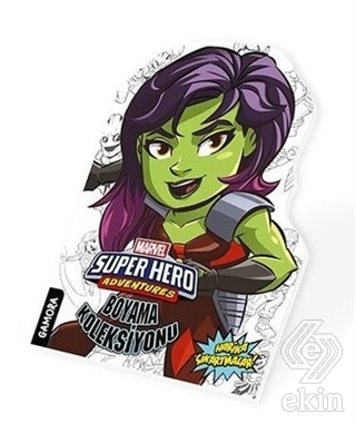 Gamora - Marvel Süper Kahramanlar Boyama Koleksiyo