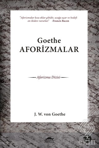 Goethe Aforizmalar
