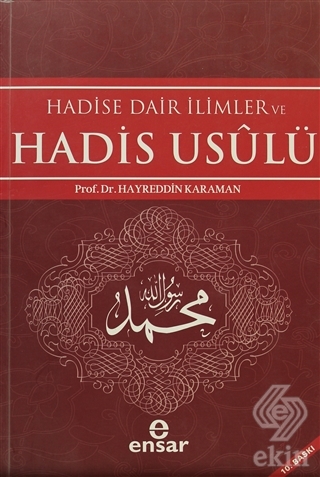 Hadise Dair İlimler ve Hadis Usulü