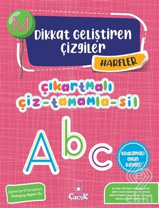 Harfler - Dikkat Geliştiren Çizgiler