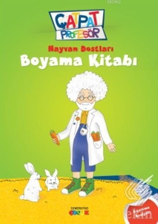 Hayvan Dostları Boyama Kitabı - Çatpat Profesör