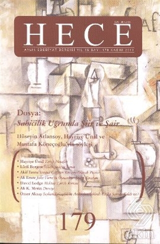 Hece Aylık Edebiyat Dergisi Sayı: 179