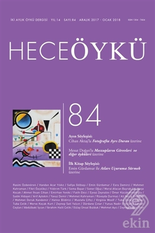 Hece Öykü Dergisi Sayı: 84 (Aralık 2017 - Ocak 201