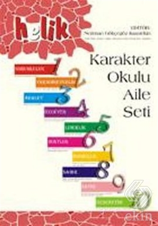 Helik Karakter Okulu Aile Kitabı Eğitim Seti (10 K