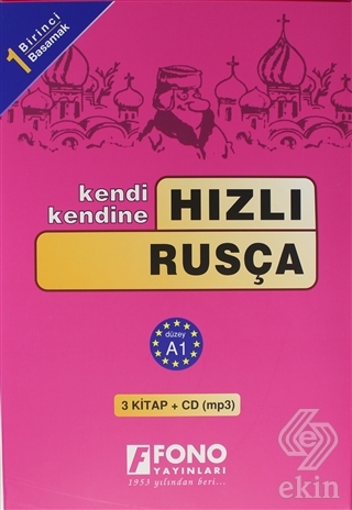 Hızlı Rusça 1. Basamak (3 kitap + CD)
