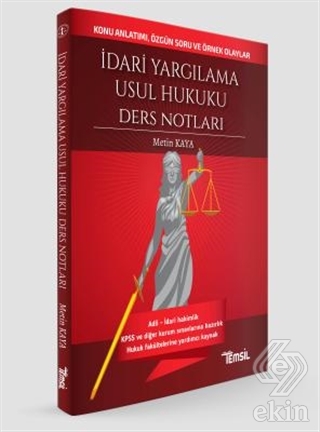 İdari Yargılama Usul Hukuku Ders Notları