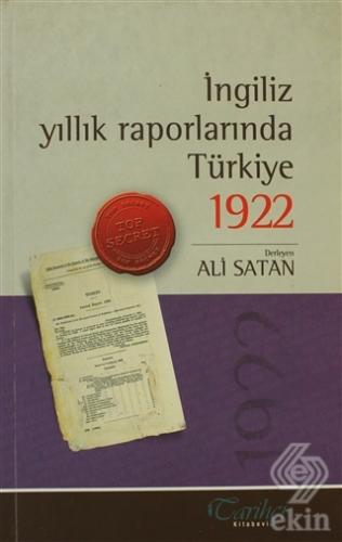 İngiliz Yıllık Raporlarında Türkiye 1922