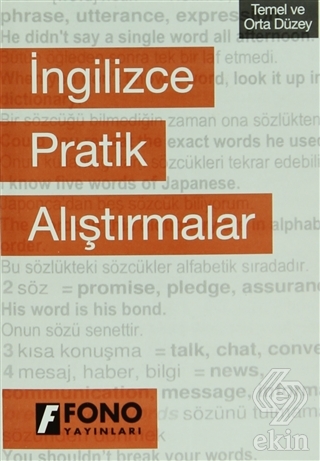 İngilizce Alıştırmalar