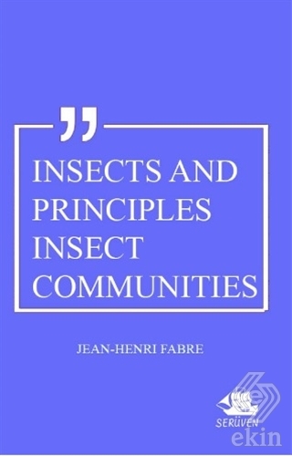 Insects And Principles Insect Communities