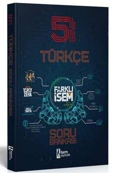 İsem 5. Sınıf Türkçe Farklı İsem Soru Bankası