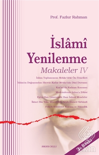 İslami Yenilenme - Makaleler 4