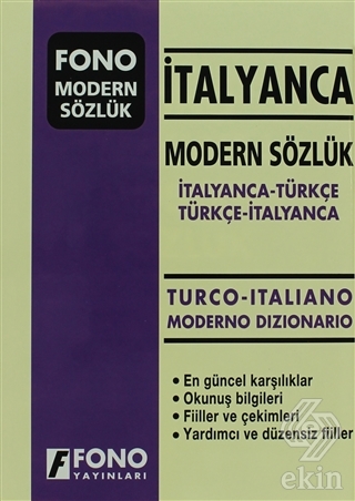 İtalyanca Modern Sözlük (İtalyanca / Türkçe - Türk