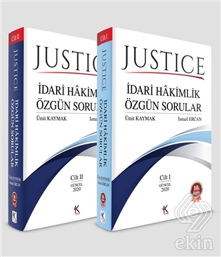 Justice İdari Hakimlik Özgün Sorular (2 Cilt Takım