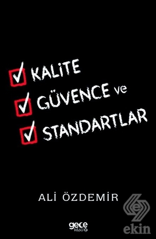 Kalite Güvence ve Standartlar