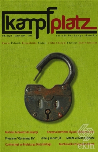 Kampfplatz Cilt: 2 Sayı: 5