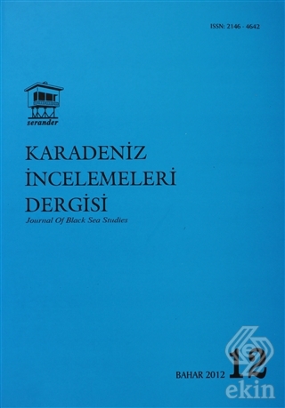Karadeniz İncelemeleri Dergisi Sayı: 12