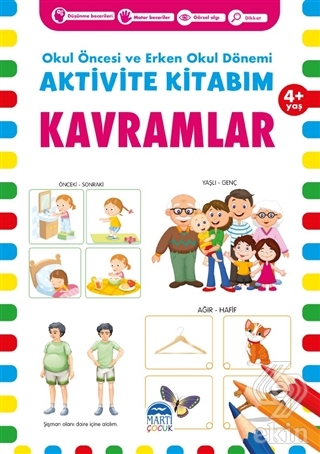 Kavramlar 4+ Yaş - Okul Öncesi ve Erken Okul Dönem