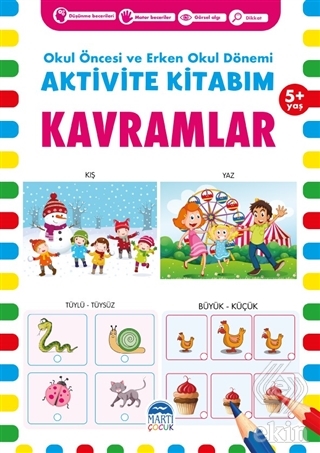 Kavramlar 5+ Yaş - Okul Öncesi ve Erken Okul Dönem