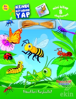 Kendi Kitabını Yap Böcekleri Keşfedin!