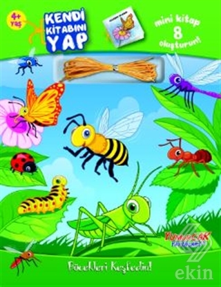 Kendi Kitabını Yap Böcekleri Keşfedin!