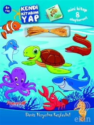 Kendi Kitabını Yap Deniz Hayatını Keşfedin!