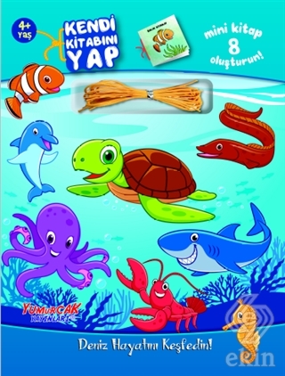 Kendi Kitabını Yap Deniz Hayatını Keşfedin!