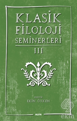 Klasik Filoloji Seminerleri 3